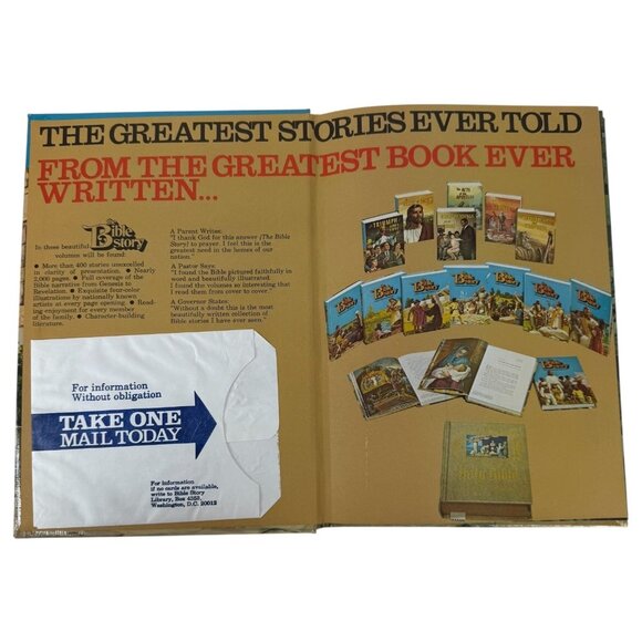 The Bible Story By Arthur S. Maxwell Volume 1 Display Sample Copy Hardcover - Picture 5 of 8